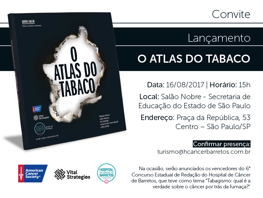 Lançamento: O Atlas do Tabaco